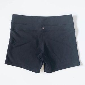Lululemon Athletica Black Yoga Shorts Women's Size 6